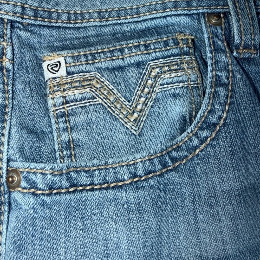 Rock and Roll Denim Men’s Pistol Straight Leg Jeans – 36x34 – Medium Wash - Picture 9 of 14